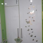 آینه دکوری آماتیس طرح پروانه 25 عددی مناسب تزیین اتاق کودک و تزیین اتاق خواب - آینه دکوری -آینه روی یخچال
