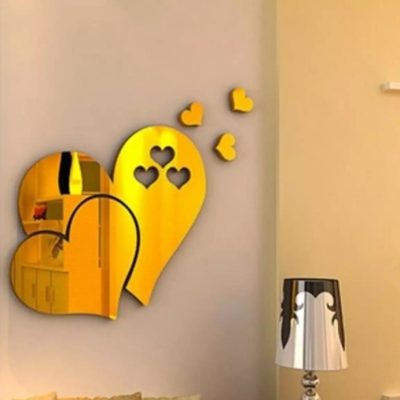 آینه پلکسی گلس طرح قلب