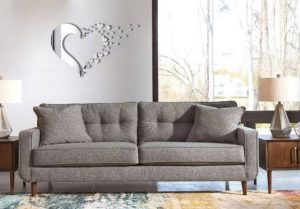 آینه پلکسی گلس مدل قلب کد 06 - نصب روی دوار