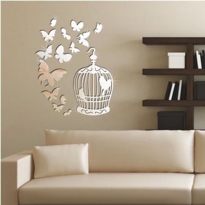 آینه دکوری آماتیس مدل قفس