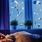 آینه دکوری آماتیس مدل ماه و ستاره کد 2