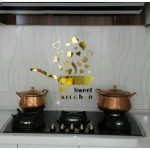 آینه دکوری آماتیس طرح آشپزخانه