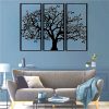 تابلو چوبی آماتیس مدل درخت زندگی 3 تکه