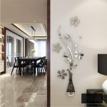 آینه آماتیس طرح گل و گلدان کد 2025