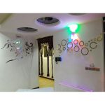 آینه دکوری آماتیس طرح حباب