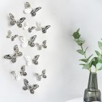 دکوری آماتیس مدل پروانه سه بعدی طرح شاپرک 12 عددی