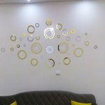 آینه دکوری آماتیس طرح حباب