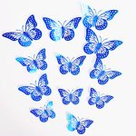 دکوری آماتیس مدل پروانه سه بعدی 12 عددی