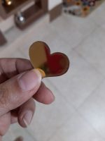 آینه آماتیس طرح قلب بسته 50 عددی