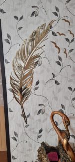 آینه دکوری آماتیس مدل پر و پرنده