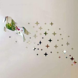 آینه دکوراتیو آماتیس مدل اسب تک شاخ