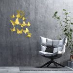 دکوری آماتیس مدل پروانه سه بعدی 20 عددی
