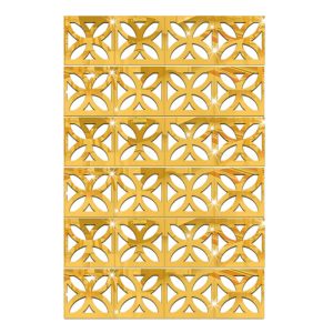 آینه دکوری آماتیس مدل شاپرک بسته 6 عددی