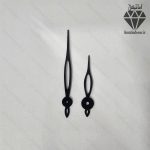 عقربه ساعت در سه رنگ طلایی و نقره ای و مشکی کد 102
