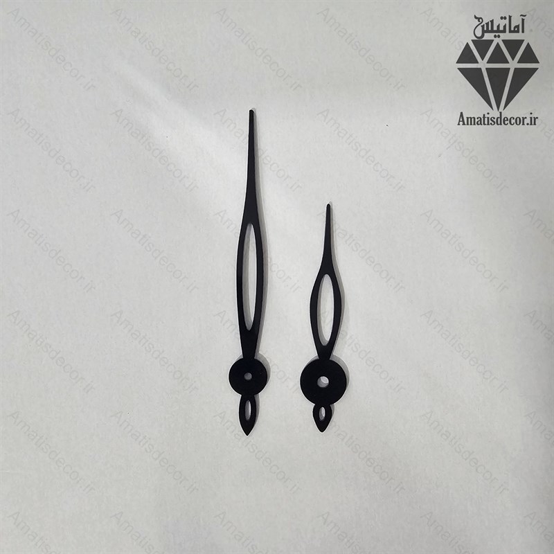 عقربه ساعت در سه رنگ طلایی و نقره ای و مشکی کد 102