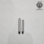 عقربه ساعت در سه رنگ طلایی و نقره ای و مشکی کد 105