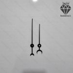 عقربه ساعت در سه رنگ طلایی و نقره ای و مشکی کد 108