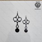 عقربه ساعت در سه رنگ طلایی و نقره ای و مشکی کد 109