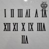 اعداد یونانی ساعت دیواری سری کامل کد 201 - رنگ طلایی و مشکی و نقره ای - جنس مولتی استایل - سایز 6 سانت - سری کامل اعداد یونانی مناسب انواع ساعت دیواری و تولید کنندگان ساعت