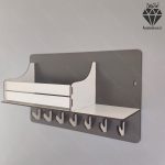 جا کلیدی دیواری باکس دار کد 107