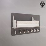 جا کلیدی دیواری باکس دار کد 107