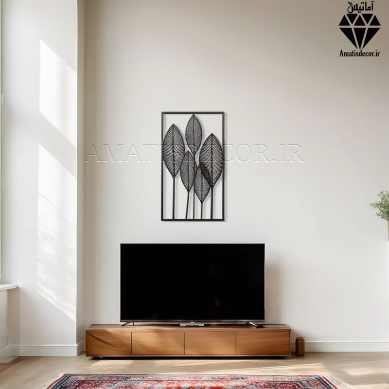 تابلو چوبی طرح نارسیس کد 1001