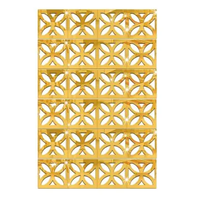 آینه دکوری آماتیس مدل شاپرک بسته 6 عددی